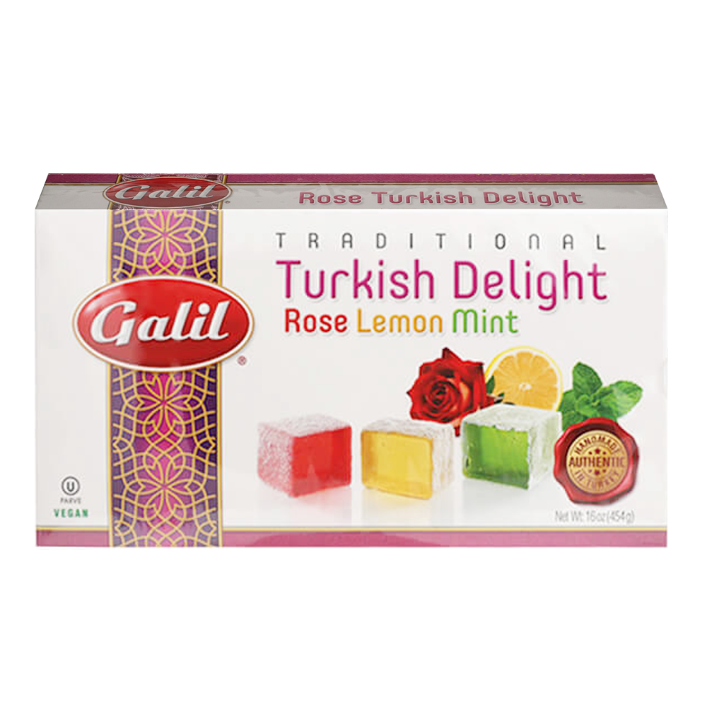 Turkish Delights Rahat-Lukum Assorted – 1 lb (454gr)